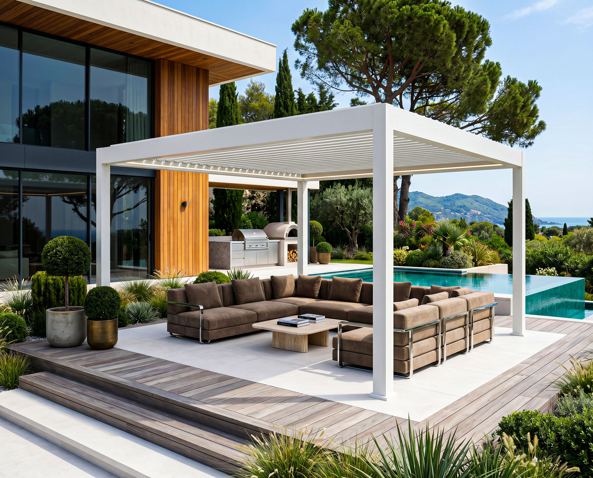 SkyVera Bioklimatische Pergola-Projekt