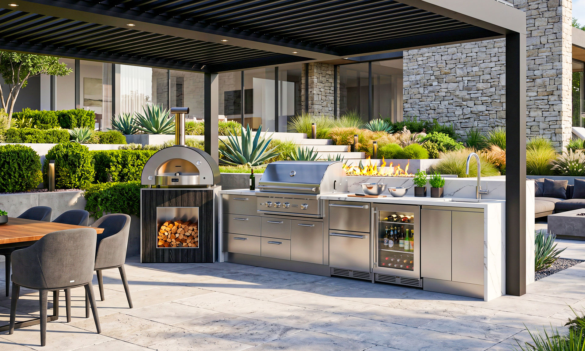SkyVera Outdoor Kitchen 1