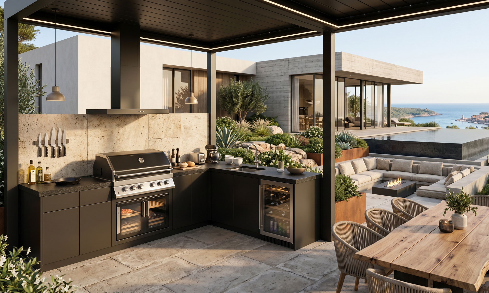 SkyVera Outdoor Kitchen 3